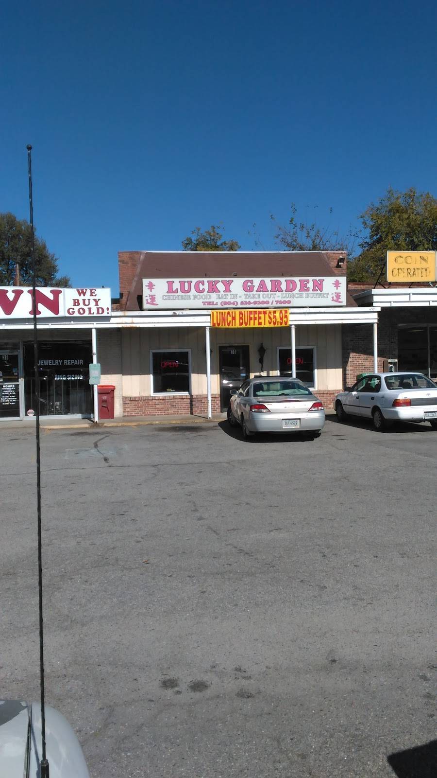 Lucky Garden | restaurant | 36 Pickwick Ave, Colonial Heights, VA 23834, USA | 8045269200 OR +1 804-526-9200