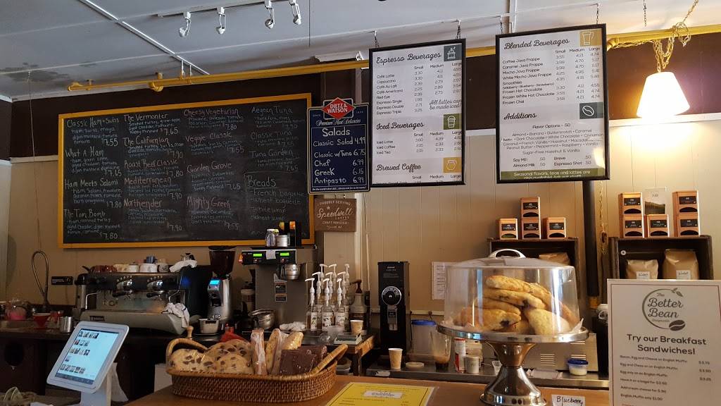 Better Bean Coffee Co | cafe | 23 Central Square, Bridgewater, MA 02324, USA | 5082799952 OR +1 508-279-9952
