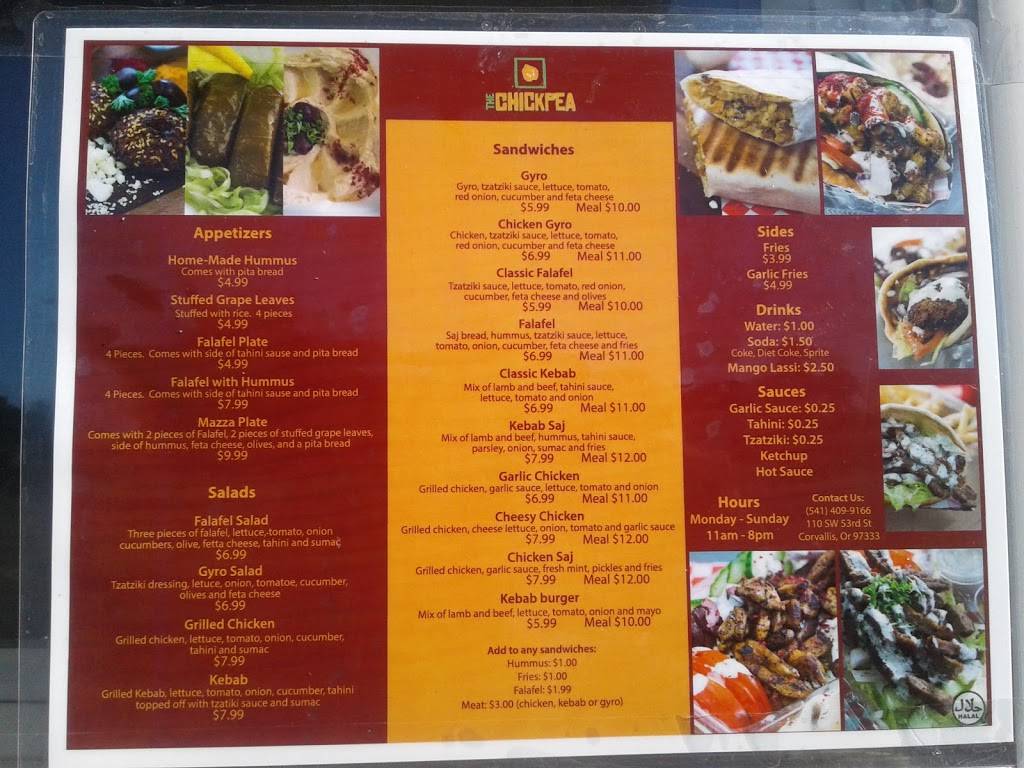 The Chickpea | restaurant | Unnamed Road, Corvallis, OR 97330, USA | 5419083888 OR +1 541-908-3888