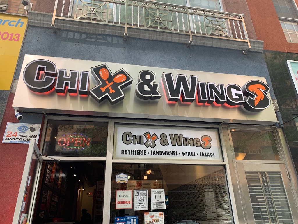 Chix & Wings | restaurant | 138 S 11th St, Philadelphia, PA 19107, USA | 2159258881 OR +1 215-925-8881