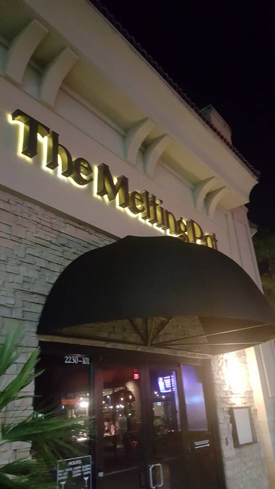 The Melting Pot | restaurant | 2230 Town Center Ave #101, Melbourne, FL 32940, USA | 3214333040 OR +1 321-433-3040