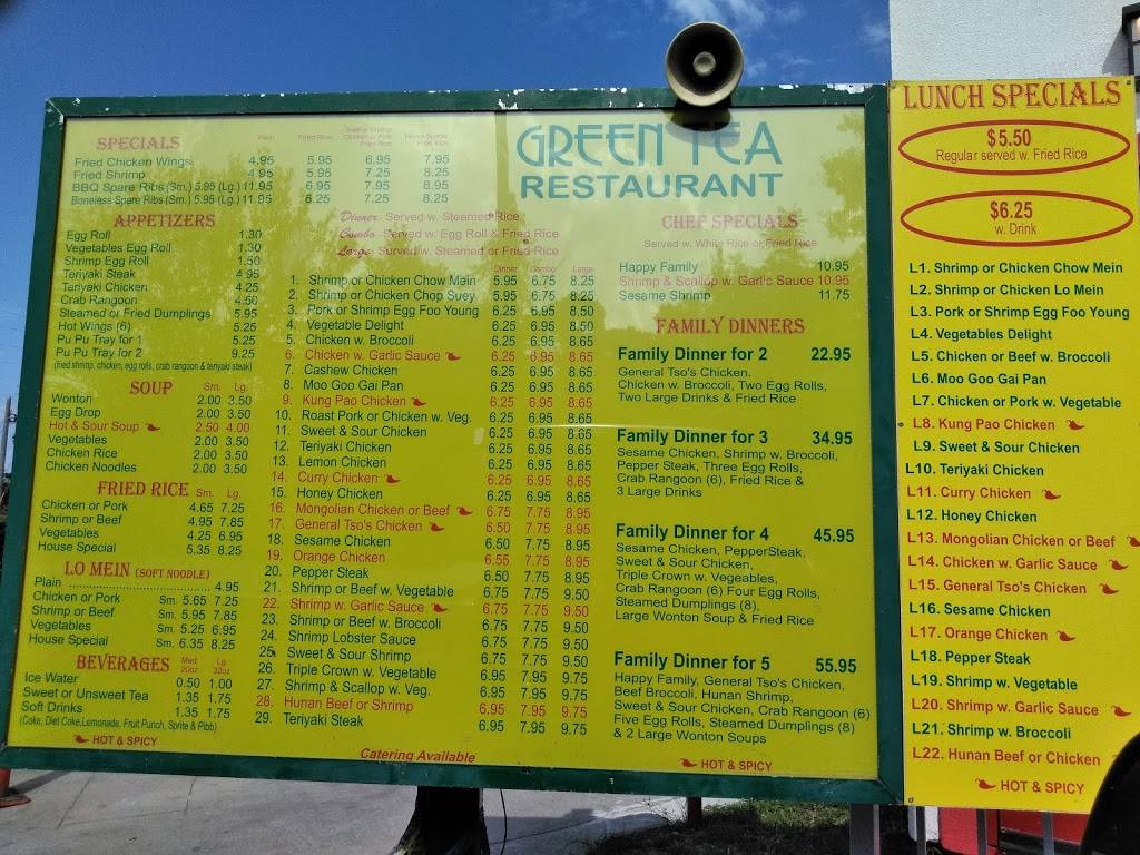 Green Tea | restaurant | 7205 Waters Ave, Savannah, GA 31406, USA | 9126910330 OR +1 912-691-0330