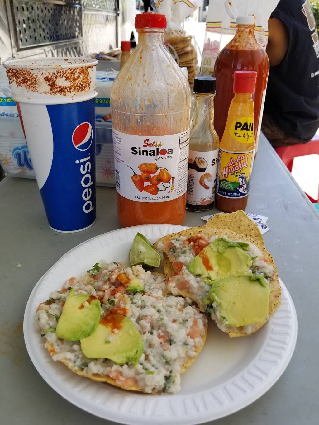 Mariscos "El Pujos" | restaurant | 739 S Fetterly Ave, Los Angeles, CA 90022, USA | 3237149639 OR +1 323-714-9639