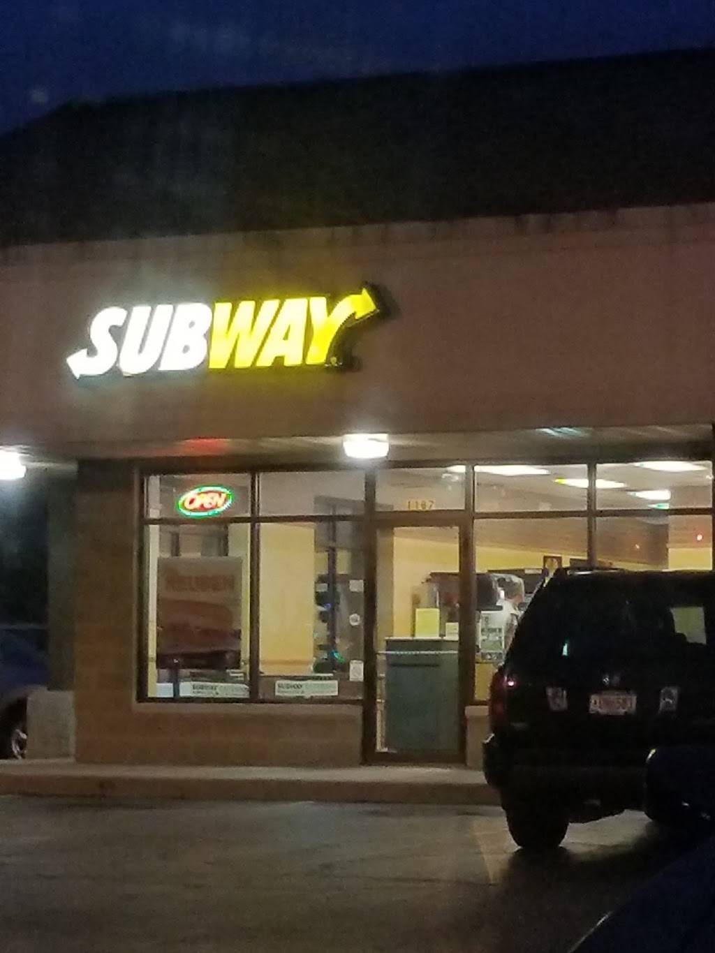 Subway Restaurants | restaurant | 1167 N Green Bay Rd, Waukegan, IL 60085, USA | 8476254285 OR +1 847-625-4285