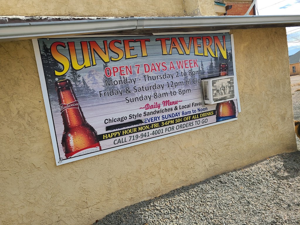 Sunset Tavern | restaurant | 200 E Main St, Aguilar, CO 81020, USA | 7199414001 OR +1 719-941-4001