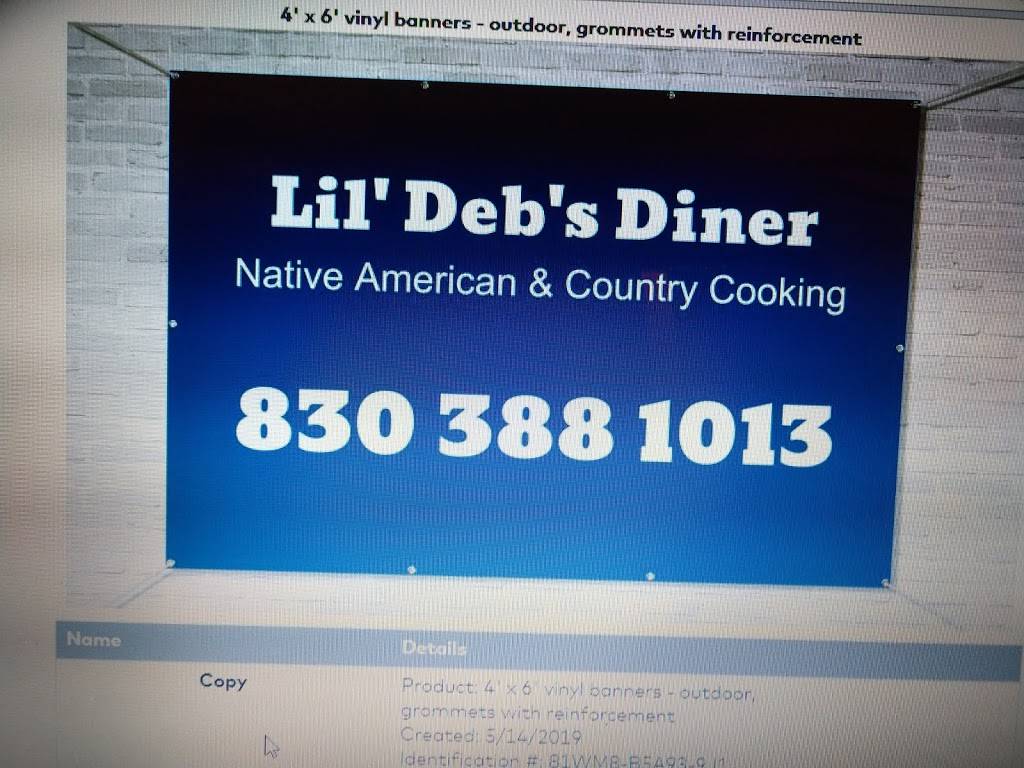LilDebs Diner Food Truck | restaurant | 1016 Market Heights, Canyon Lake, TX 78132, USA | 8303881013 OR +1 830-388-1013
