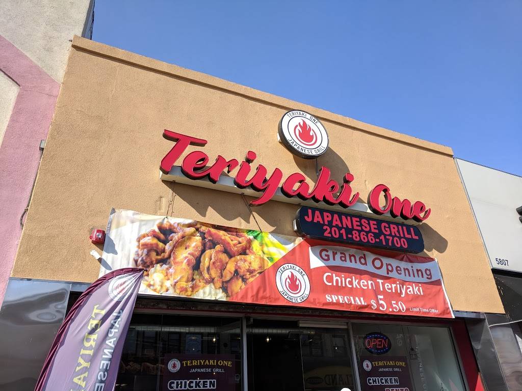 Teriyaki One | restaurant | 5805 Bergenline Ave, West New York, NJ 07093, USA | 2018661700 OR +1 201-866-1700
