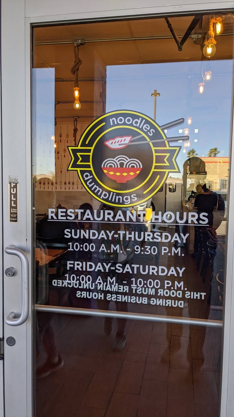 Noodles and Dumplings | restaurant | 4650 Woodrow Bean Transmountain, El Paso, TX 79924, USA | 9159266161 OR +1 915-926-6161