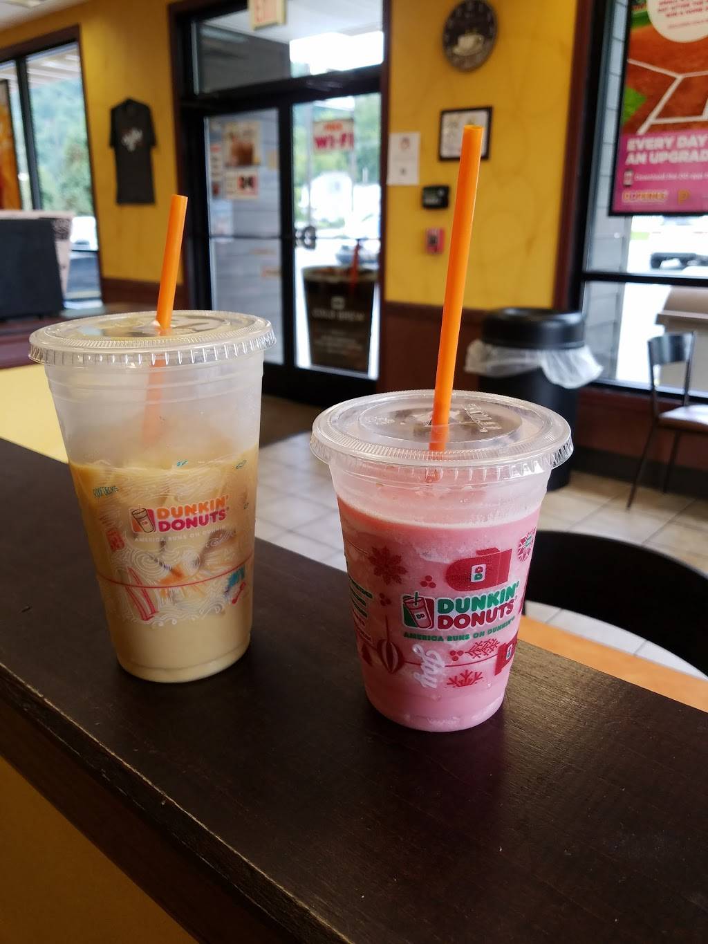 Dunkin | bakery | 1899 Earl L Core Rd, Morgantown, WV 26505, USA | 3042125634 OR +1 304-212-5634