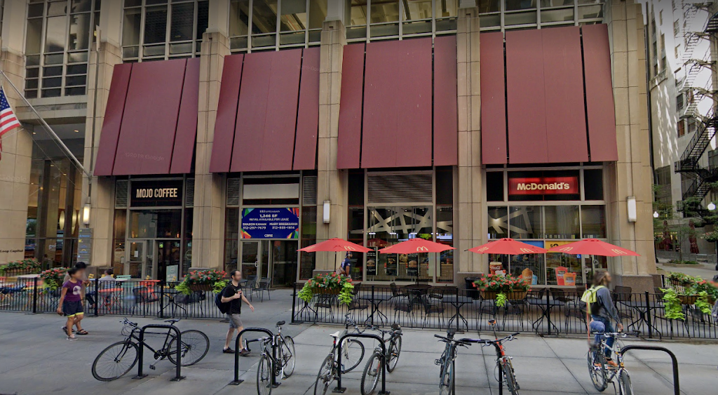 McDonalds | restaurant | 111 W Jackson Blvd, Chicago, IL 60604, USA | 3129221648 OR +1 312-922-1648