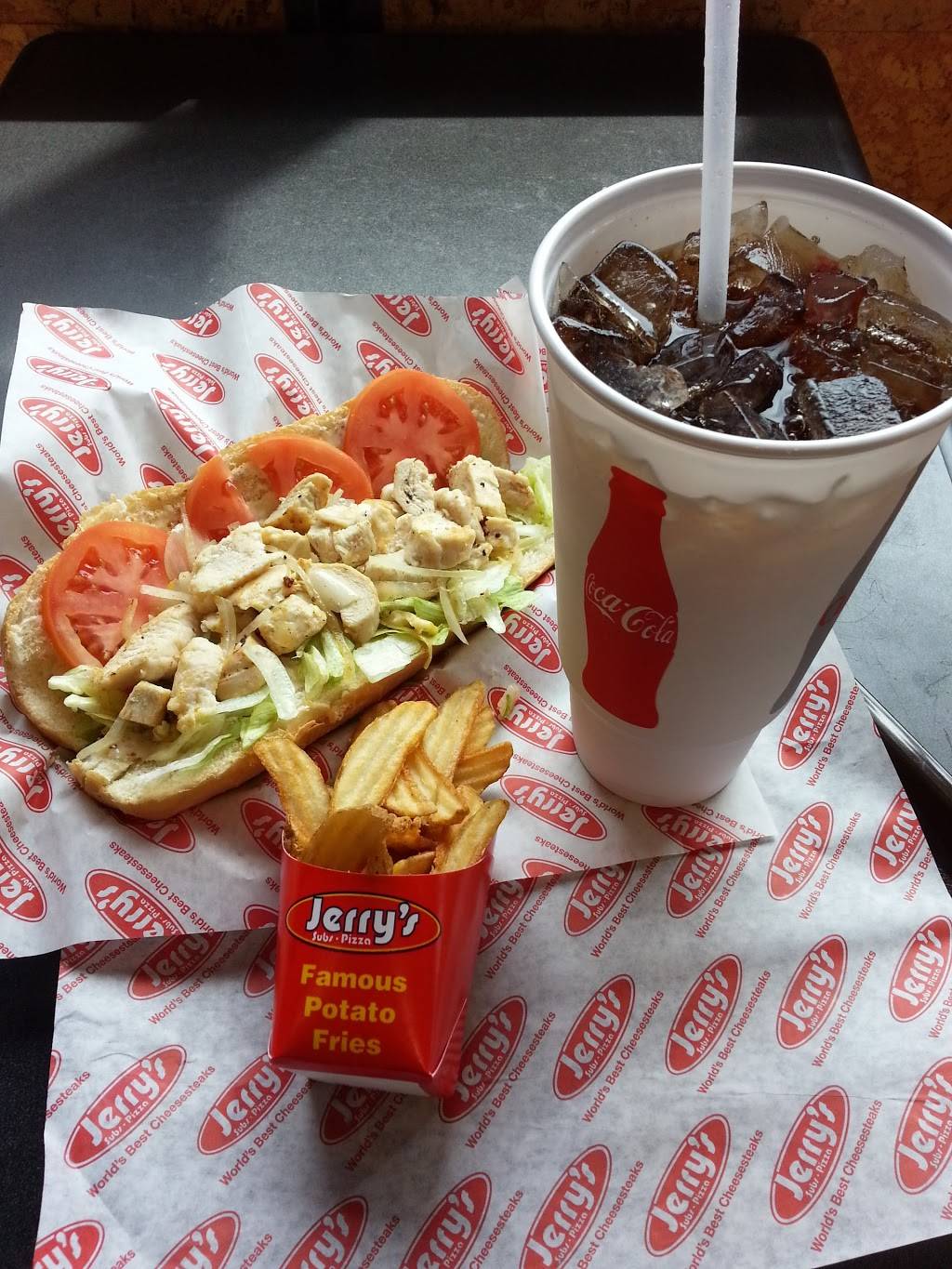 Jerry’s Subs and Pizza | meal takeaway | 5414 Silver Hill Rd, District Heights, MD 20747, USA | 3014200020 OR +1 301-420-0020