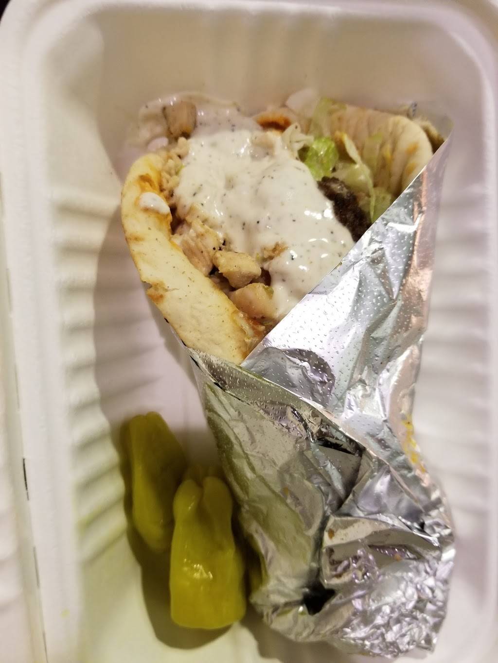 Shrimp falafel truck | restaurant | 1738 Telegraph Ave, Oakland, CA 94612, USA | 5104805757 OR +1 510-480-5757