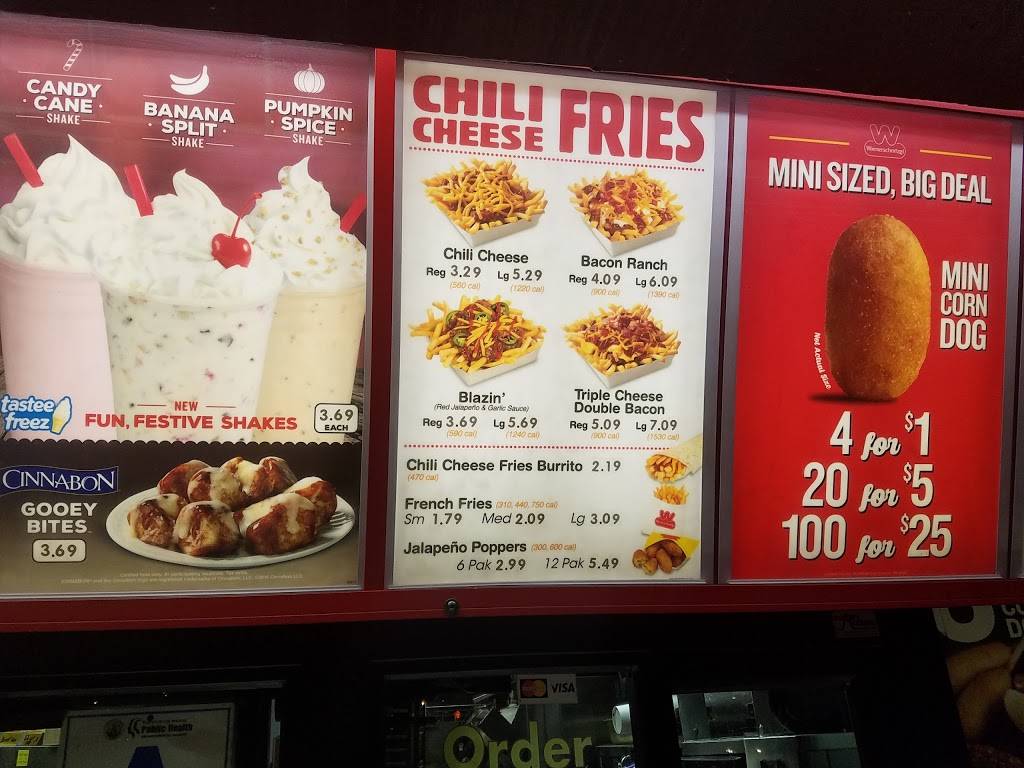 Wienerschnitzel | restaurant | 520 E Mission Blvd, Pomona, CA 91766, USA | 9096291240 OR +1 909-629-1240