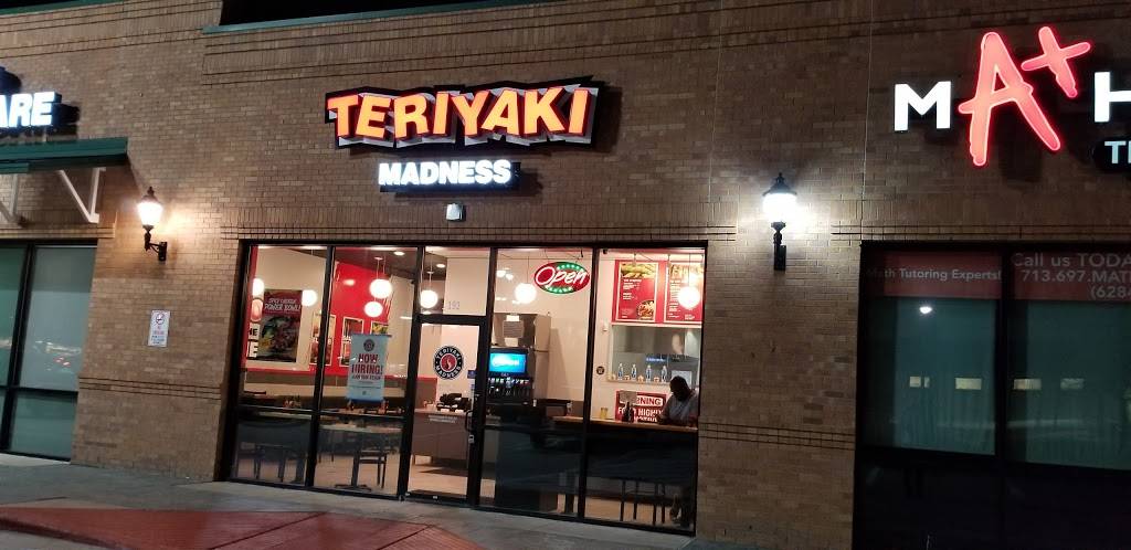 Teriyaki Madness | restaurant | 13410 Briar Forest Dr #192, Houston, TX 77077, USA | 8328773377 OR +1 832-877-3377