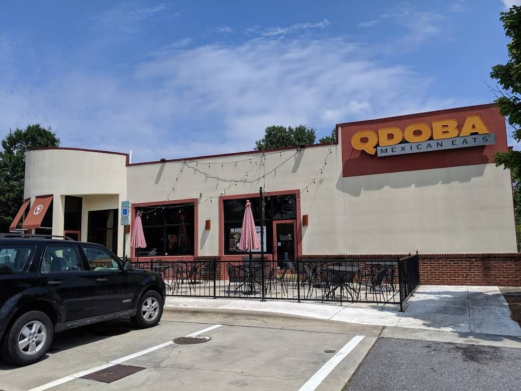 QDOBA Mexican Eats | restaurant | 700 Pembroke Rd, Greensboro, NC 27408, USA | 3362352376 OR +1 336-235-2376