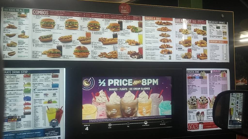 Sonic Drive-In | restaurant | 3472 Hwy 65 S, Bellefonte, AR 72601, USA | 8703650052 OR +1 870-365-0052