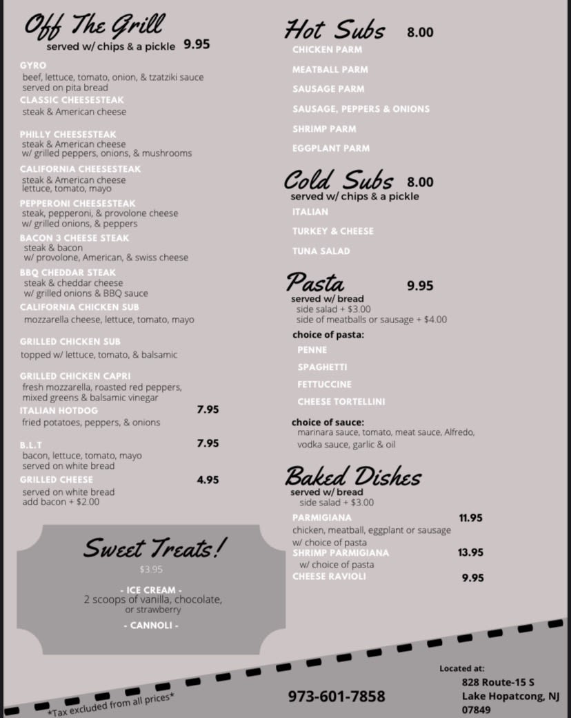 Right Turn Grill | restaurant | 828 NJ-15 South, Jefferson, NJ 07849, USA | 9736017858 OR +1 973-601-7858