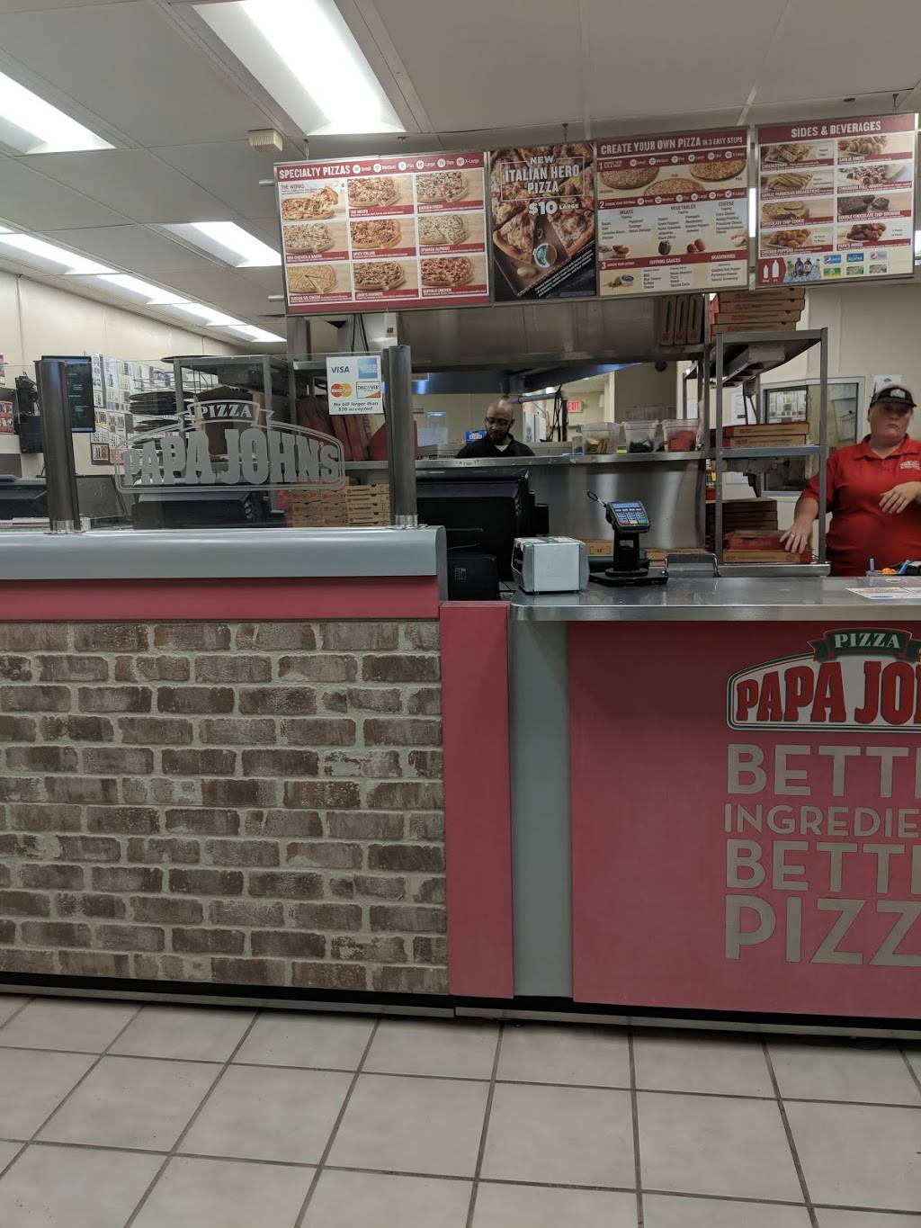 Papa Johns Pizza | restaurant | 11105 Tara Blvd, Hampton, GA 30228, USA | 7704777775 OR +1 770-477-7775