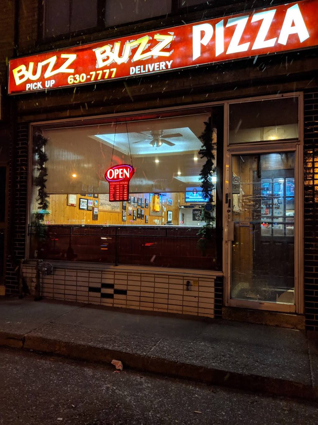 Buzz Buzz Pizza | restaurant | 822 Wilson Ave, North York, ON M3K 1E5, Canada | 4166307777 OR +1 416-630-7777