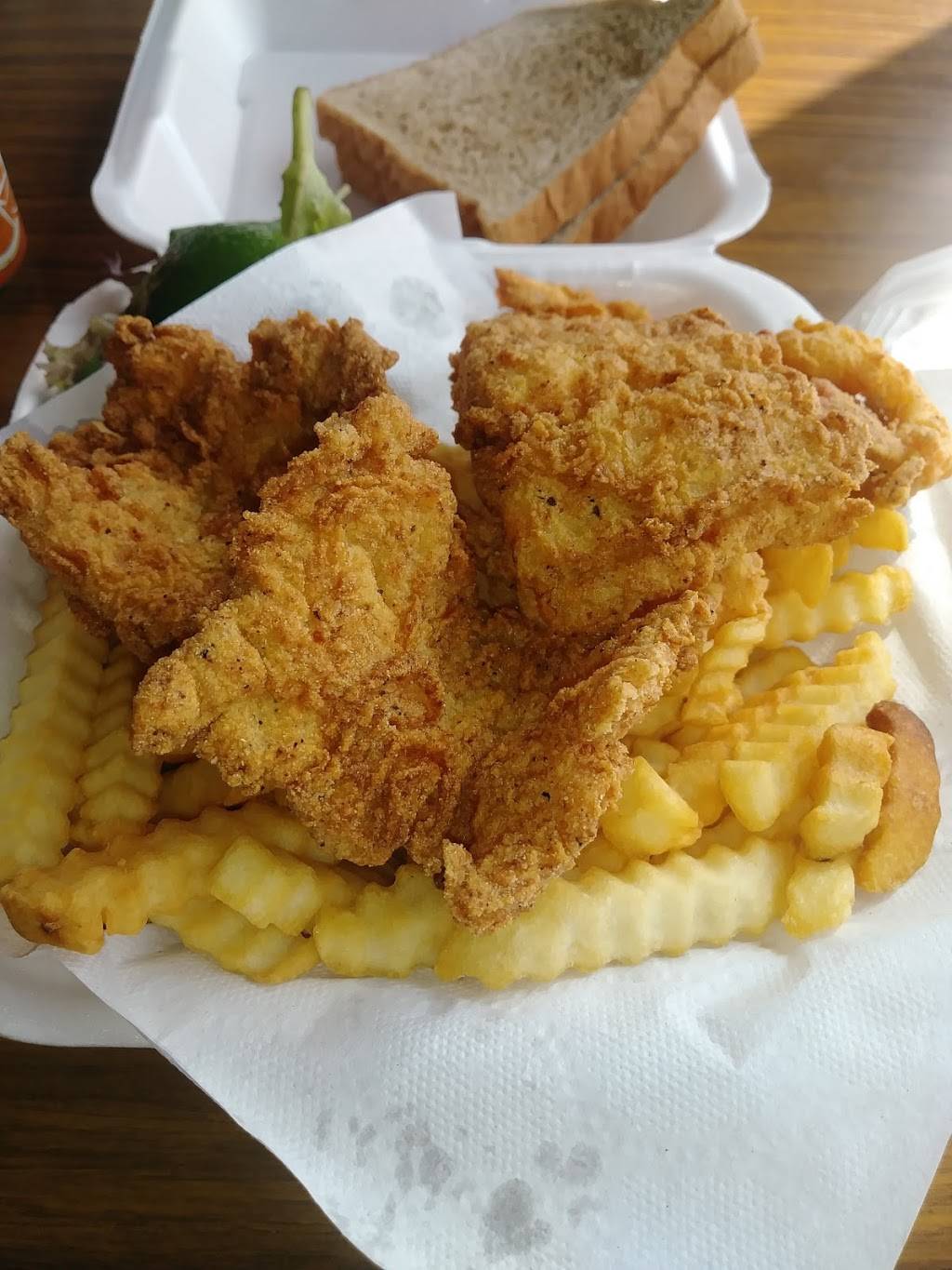 Charlies Fish & Chip | restaurant | 5677 Pico Blvd #7, Los Angeles, CA 90019, USA | 3239356886 OR +1 323-935-6886