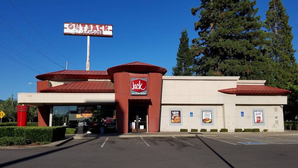 Jack in the Box | restaurant | 3491 Hutton St, Springfield, OR 97477, USA | 5417368168 OR +1 541-736-8168