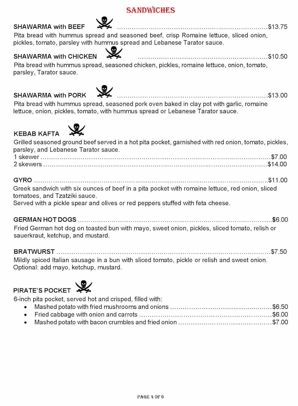 Pirates Grill | restaurant | Next Door to Floor and Decor - Across from TJ Max, 1006 NW 76th Blvd, Gainesville, FL 32606, USA | 3527926069 OR +1 352-792-6069