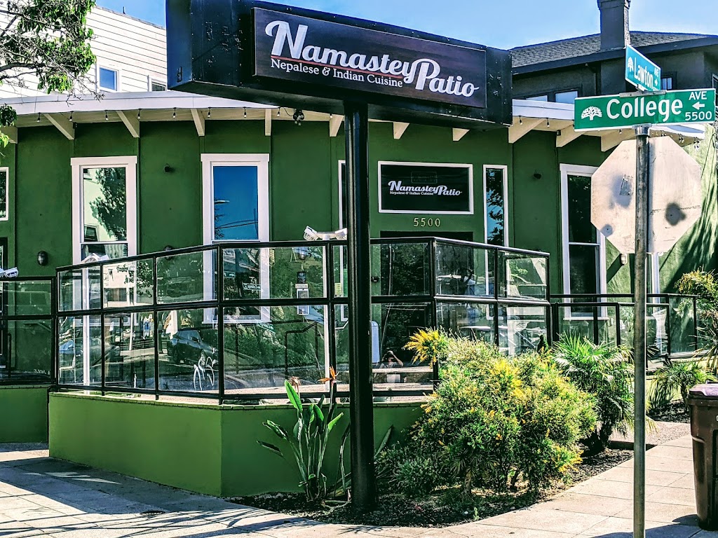 Namastey Patio Nepalese and Indian Cuisine | restaurant | 5500 College Ave, Oakland, CA 94618, USA | 5109229014 OR +1 510-922-9014