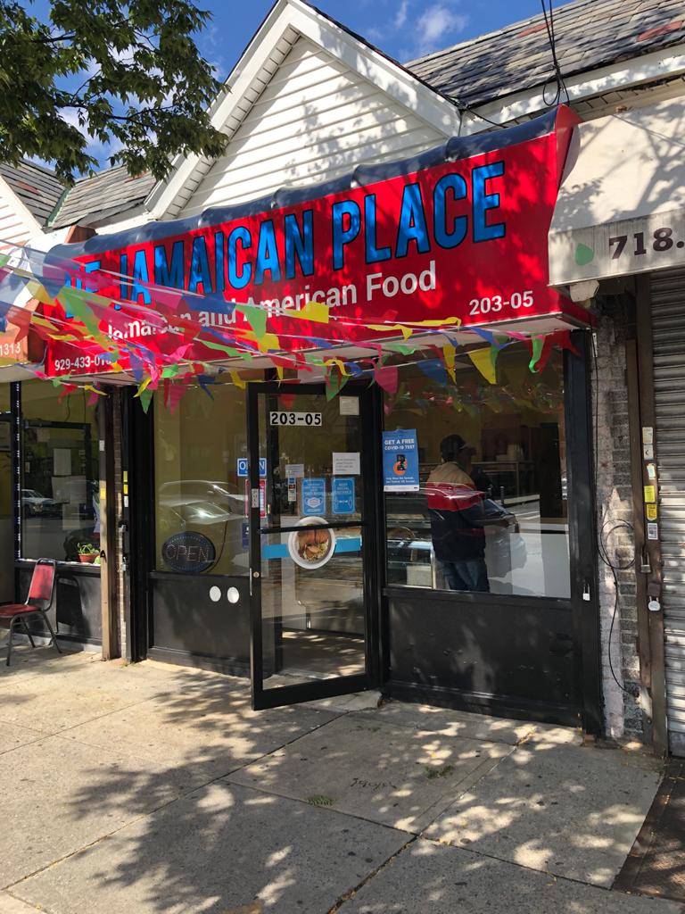 De Jamaican Place | restaurant | 203-05 Hollis Ave, Queens, NY 11412, USA | 9294330105 OR +1 929-433-0105