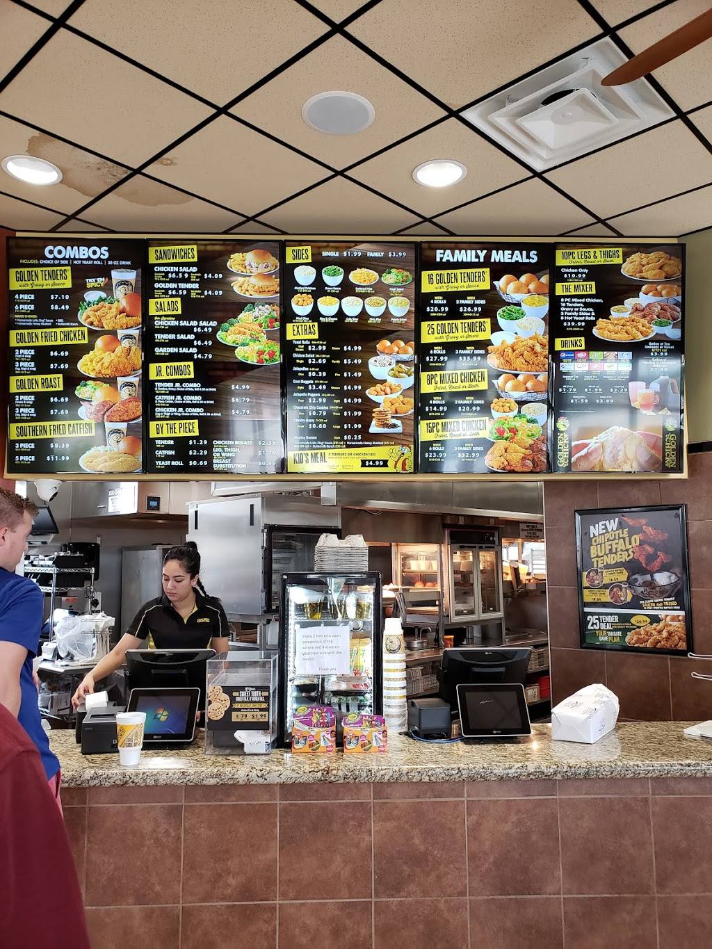 Golden Chick | meal takeaway | 5580 S Buckner Blvd, Mesquite, TX 75149, USA | 2143213555 OR +1 214-321-3555