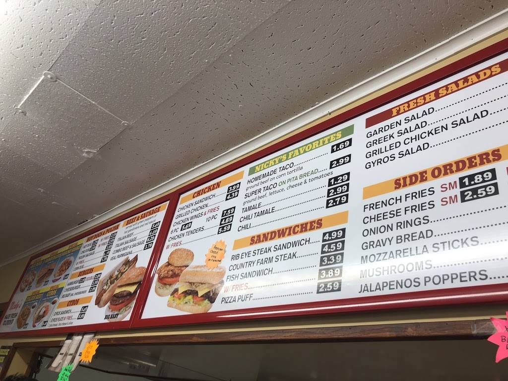 Nickys Carry Outs | restaurant | 3501 S Western Blvd, Chicago, IL 60609, USA | 7738476391 OR +1 773-847-6391