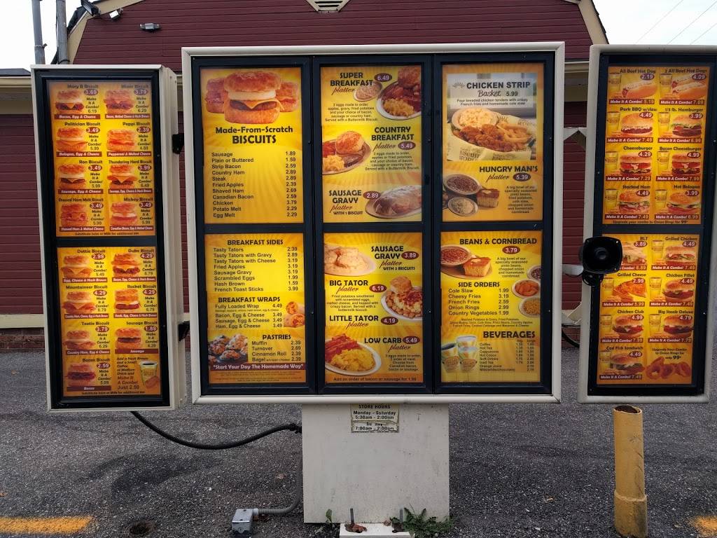 Tudors Biscuit World | restaurant | 105 Roosevelt Blvd, Eleanor, WV 25070, USA | 3045862075 OR +1 304-586-2075