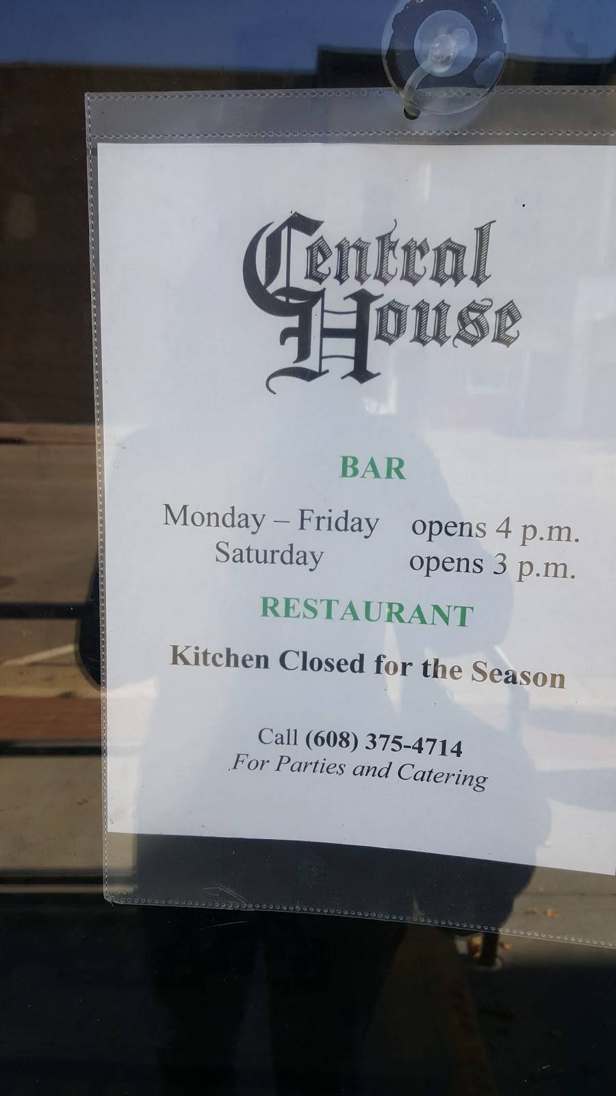 Boscobel Hotel and Central House | restaurant | 1005 Wisconsin Ave, Boscobel, WI 53805, USA | 6083754714 OR +1 608-375-4714