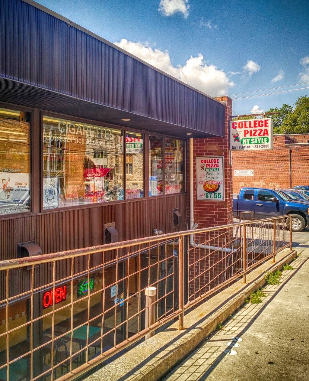 College Pizza | restaurant | 128 Locust Ln, State College, PA 16801, USA | 8142312000 OR +1 814-231-2000