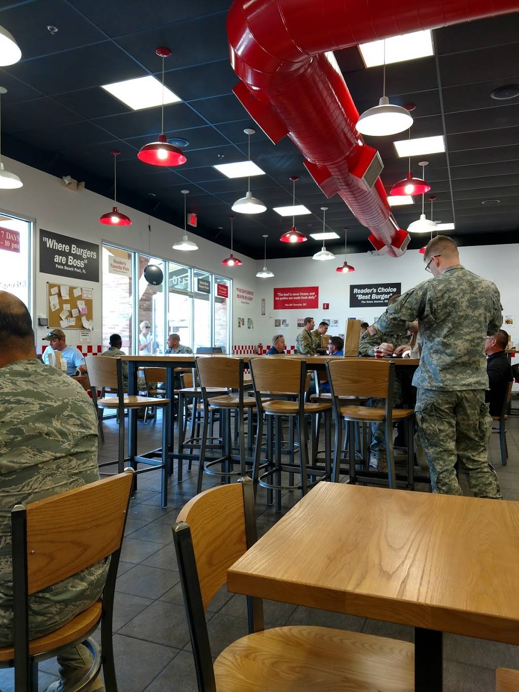 Five Guys | meal takeaway | 2520 E Craig Rd, North Las Vegas, NV 89032, USA | 7023853483 OR +1 702-385-3483