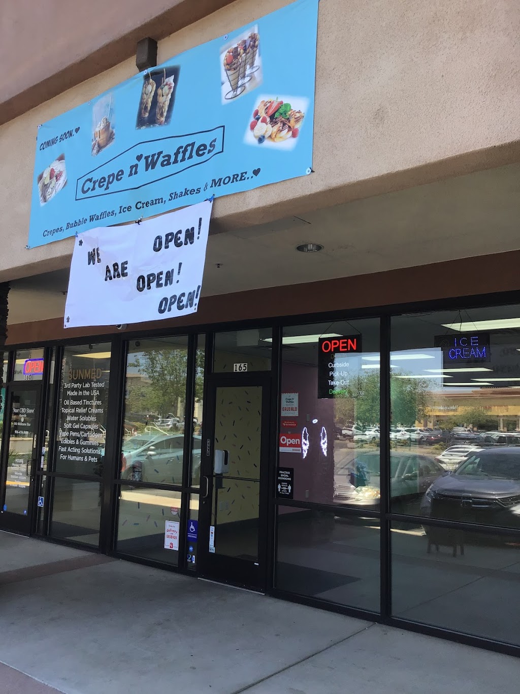 Crepe n Waffles | restaurant | 7441 Foothills Blvd Suite 165, Roseville, CA 95747, USA | 9167424032 OR +1 916-742-4032