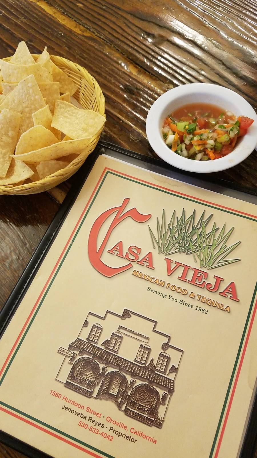 Casa Vieja | restaurant | 1560 Huntoon St, Oroville, CA 95965, USA | 5305334042 OR +1 530-533-4042