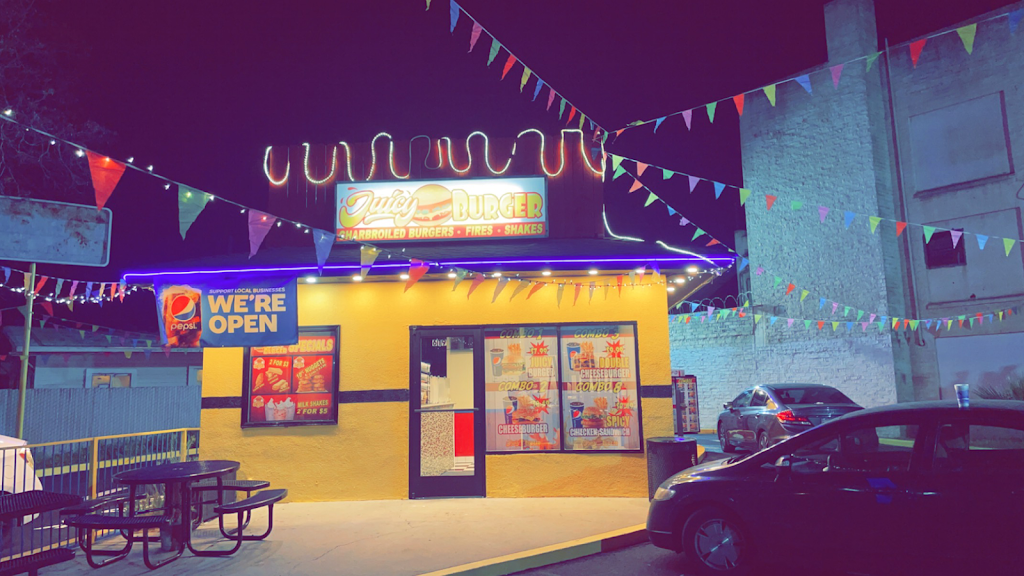 Juicy burger | restaurant | 619 E Divisadero St, Fresno, CA 93721, USA | 5593751607 OR +1 559-375-1607