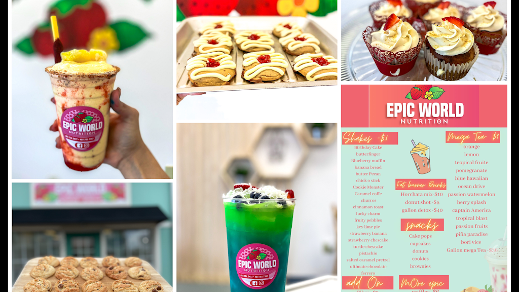 Epic World Nutrition | restaurant | 2806 James L Redman Pkwy unit 202, Plant City, FL 33566, USA | 4077857747 OR +1 407-785-7747