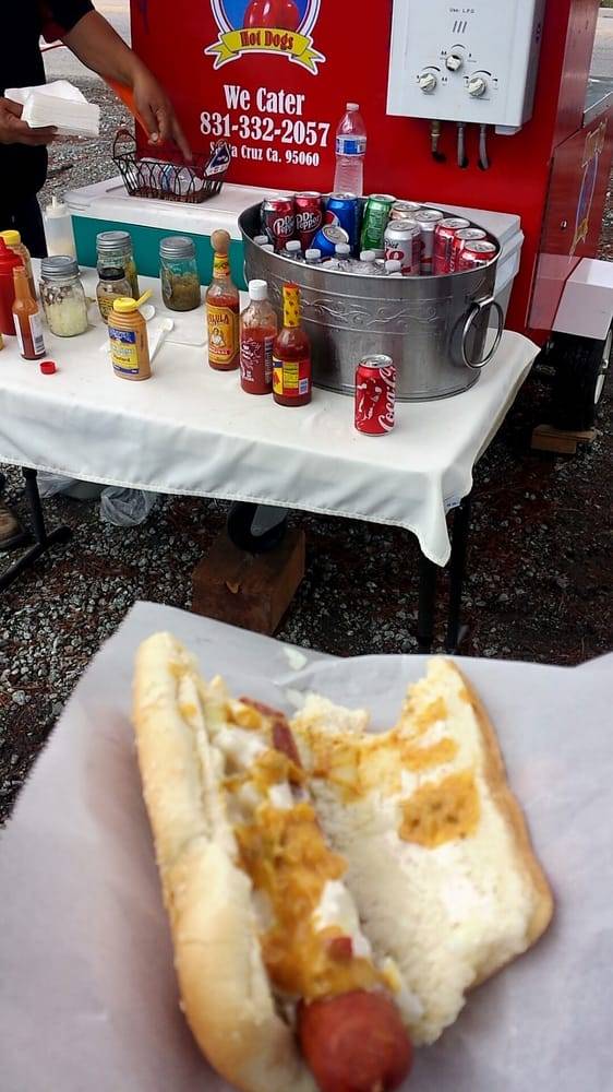 Happy Dog Hot Dogs | meal takeaway | Auto Body Parking lot, 324 River St, Santa Cruz, CA 95060, USA | 8313322057 OR +1 831-332-2057