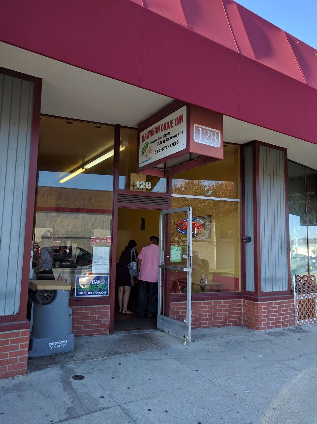 Hawaiian Drive Inn | restaurant | 128 Hazelwood Dr, South San Francisco, CA 94080, USA | 6508712836 OR +1 650-871-2836