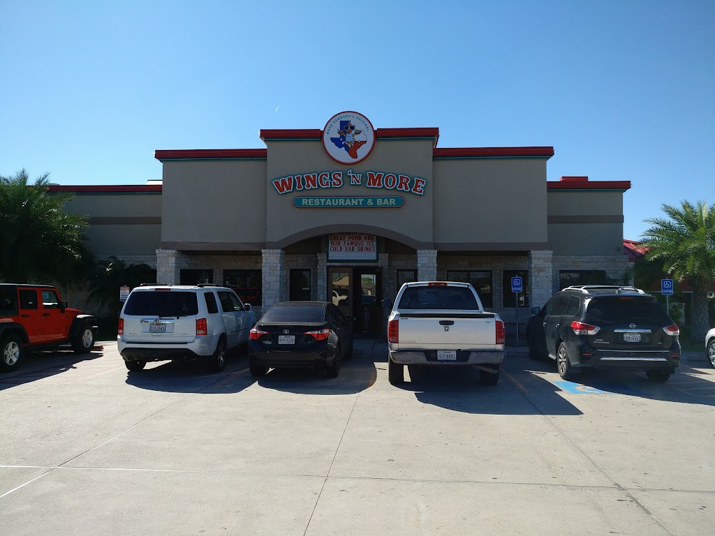 Wings N More | restaurant | 6022 Sarazen Dr, Corpus Christi, TX 78414, USA | 3619808044 OR +1 361-980-8044
