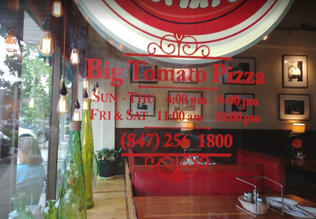 Big Tomato Pizzeria | meal delivery | 1109 Central Ave, Wilmette, IL 60091, USA | 8472561800 OR +1 847-256-1800