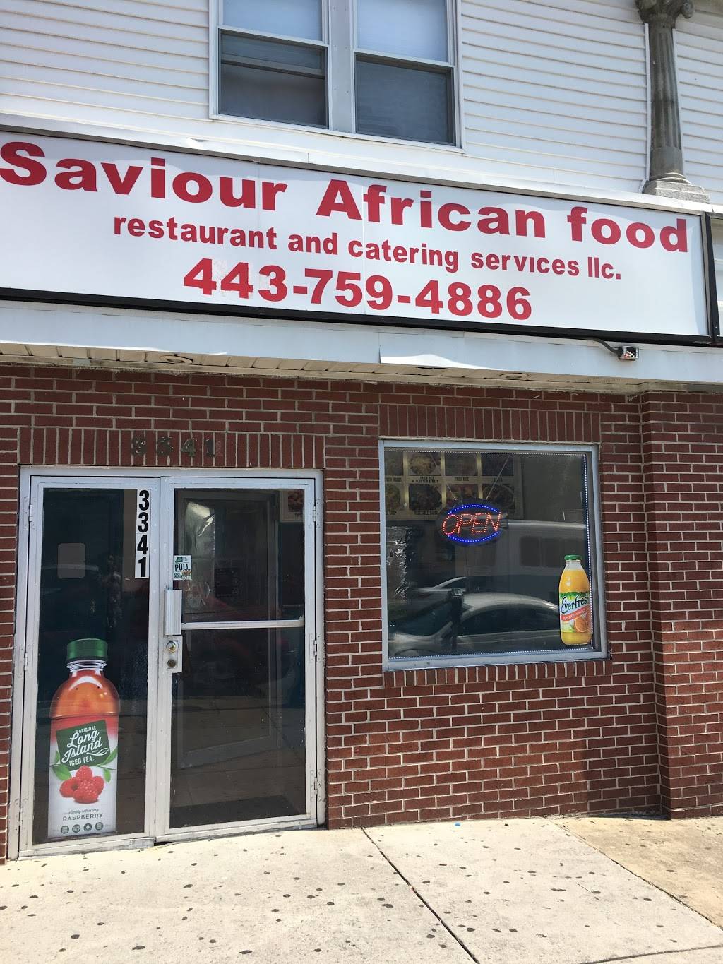 Saviour African Food Restaurant And Catering | restaurant | 3341 Belair Rd, Baltimore, MD 21213, USA | 4437594886 OR +1 443-759-4886