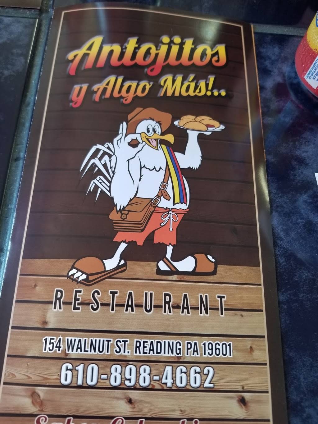 Antojitos y algo más | restaurant | 154 Walnut St, Reading, PA 19601, USA | 6108984662 OR +1 610-898-4662