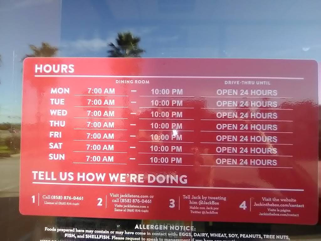 Jack in the Box | restaurant | 21510 Aldine Westfield Rd, Humble, TX 77338, USA | 2814433562 OR +1 281-443-3562