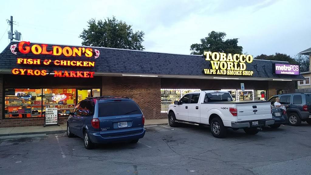 Goldens Fish & Chicken | restaurant | 5102 E Washington St, Indianapolis, IN 46219, USA | 3173757550 OR +1 317-375-7550