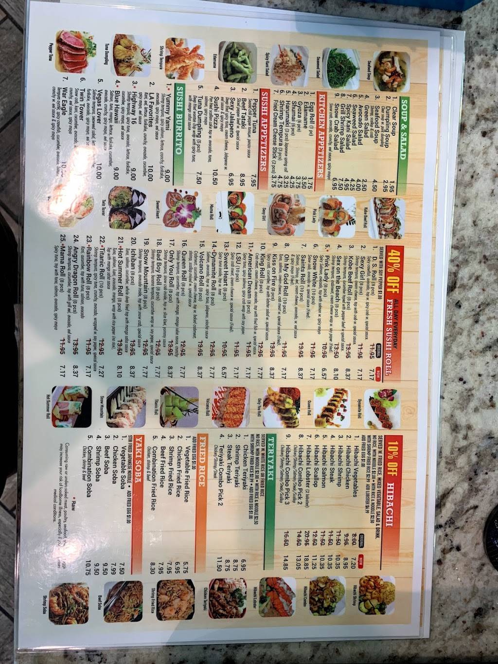 Kitchen 16 & Yami | restaurant | 31570 LA-16 ste c, Denham Springs, LA 70726, USA | 2259981212 OR +1 225-998-1212