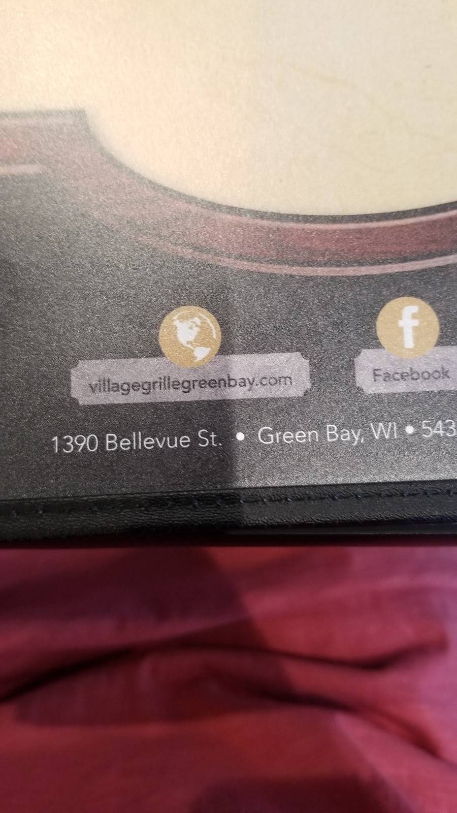 Village Grille | restaurant | 1390 Bellevue St, Green Bay, WI 54311, USA | 9205449273 OR +1 920-544-9273