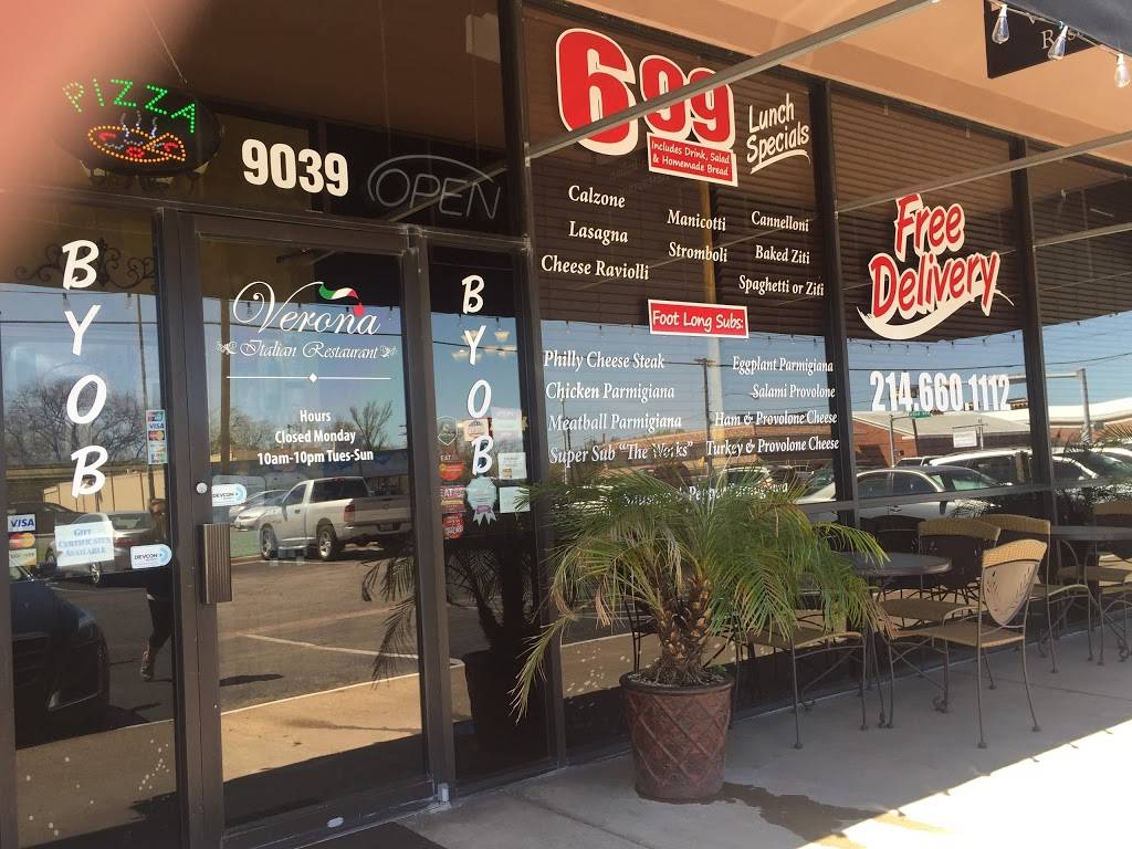 Verona | meal delivery | 9039 Garland Rd, Dallas, TX 75218, USA | 2146601112 OR +1 214-660-1112