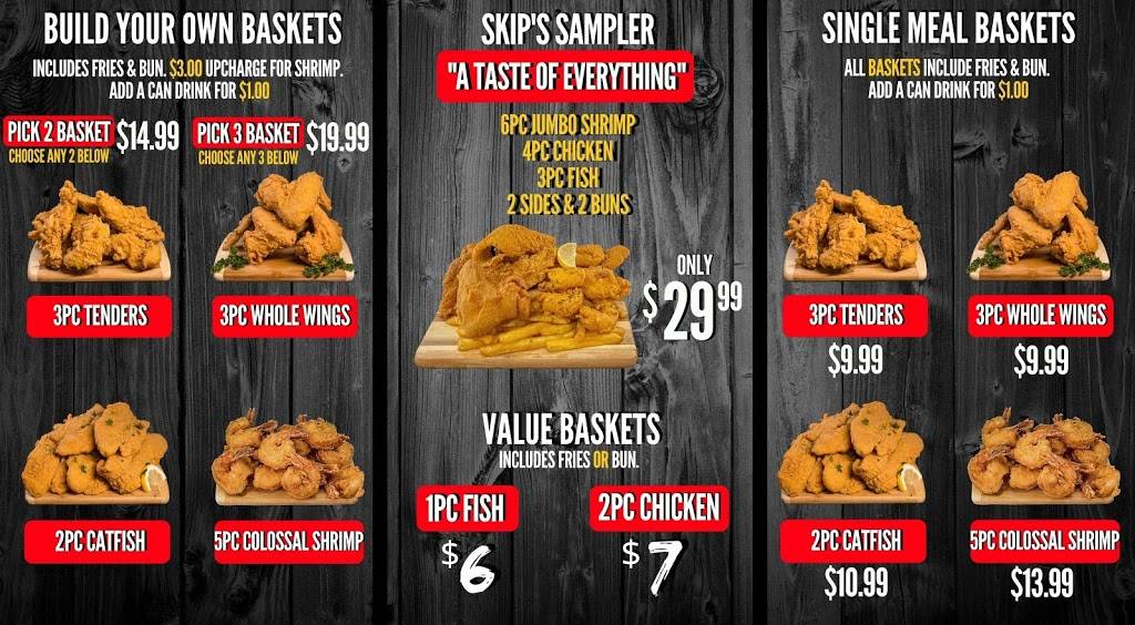 Skips Fish & Chicken Express | restaurant | 2330 Arden Way, Sacramento, CA 95825, USA | 9164903776 OR +1 916-490-3776